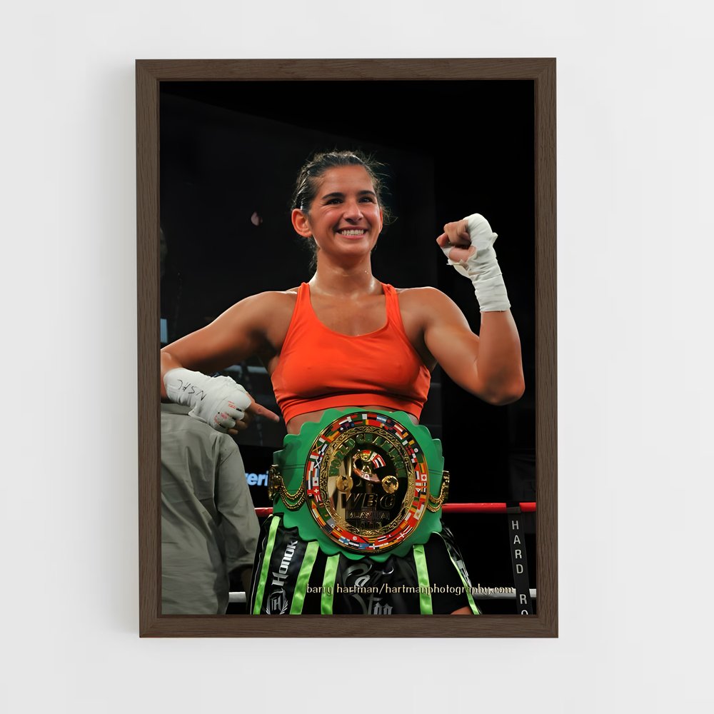 Poster Champion Étoilé – affiche Muay Thai (vue 5)